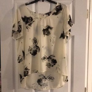 Express short sleeve blouse
